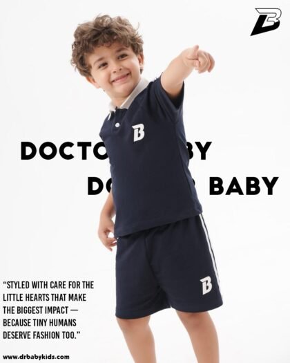 Dark blue unisex sports set