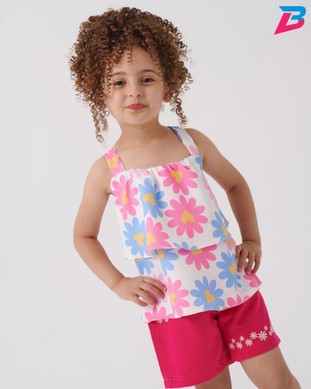 pink floral set - Image 2