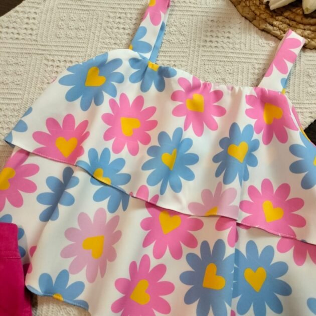 pink floral set - Image 5