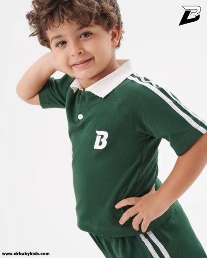 Green unisex sports set