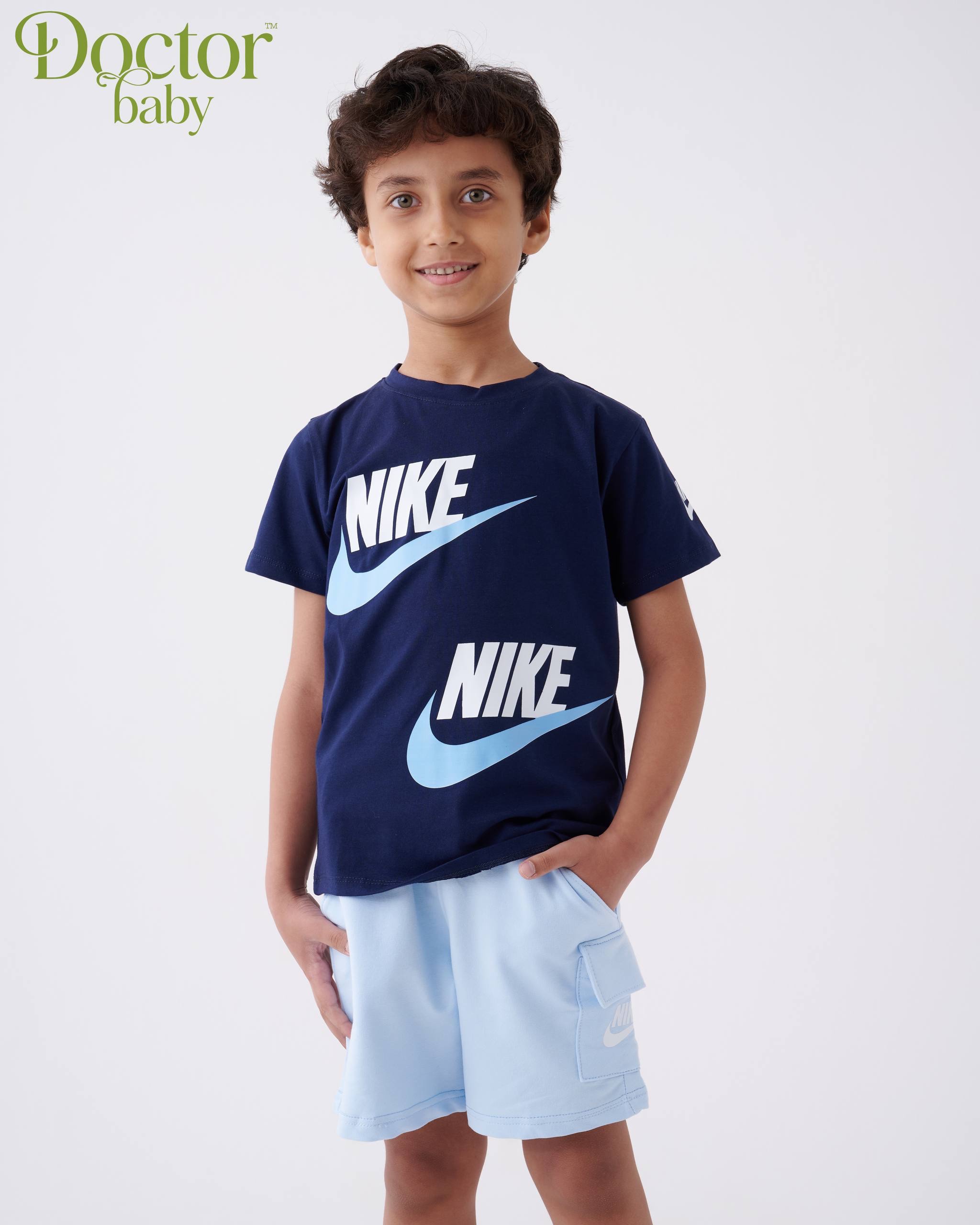 Nike baby blue set for boys - Image 4