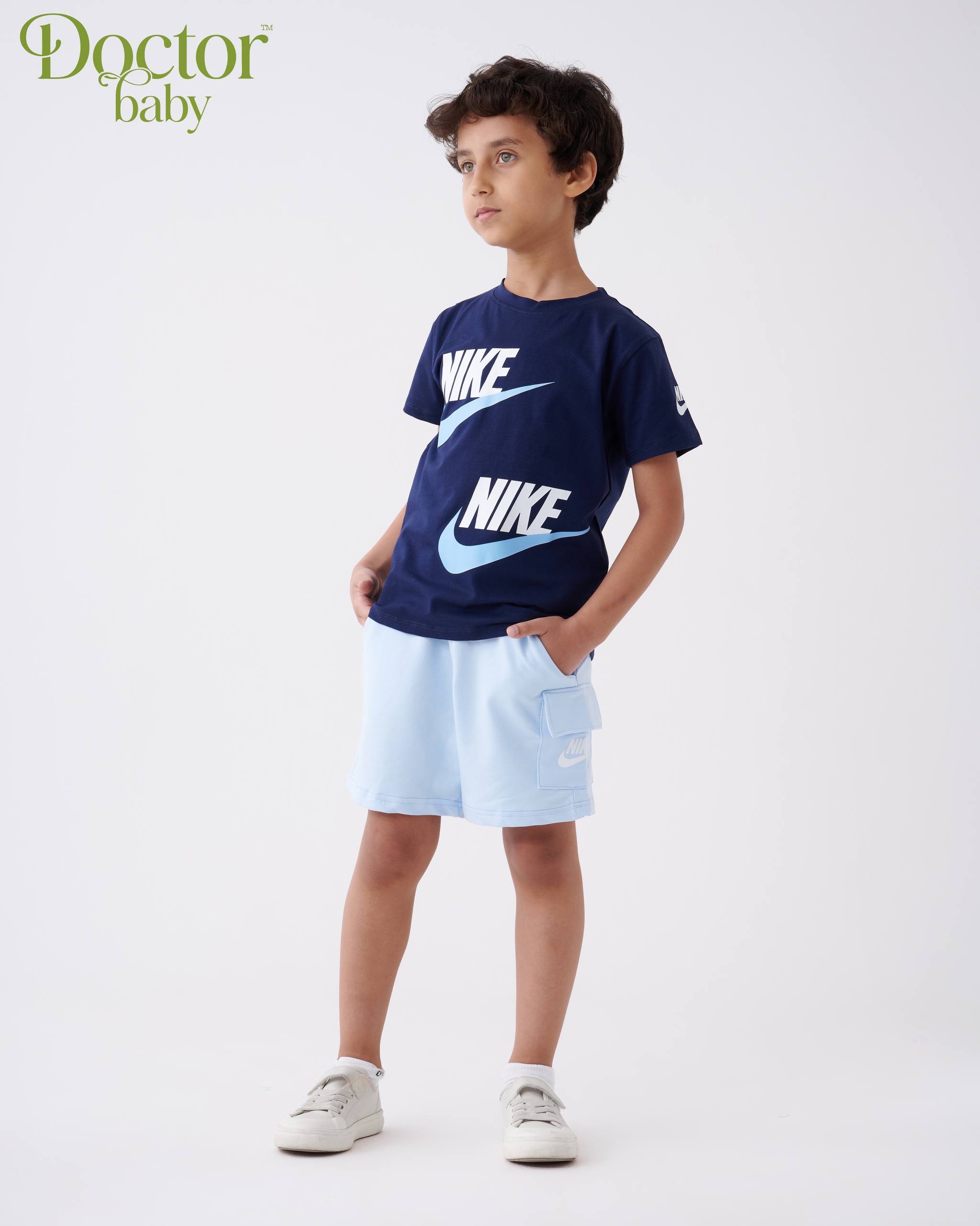 Nike baby blue set for boys - Image 3
