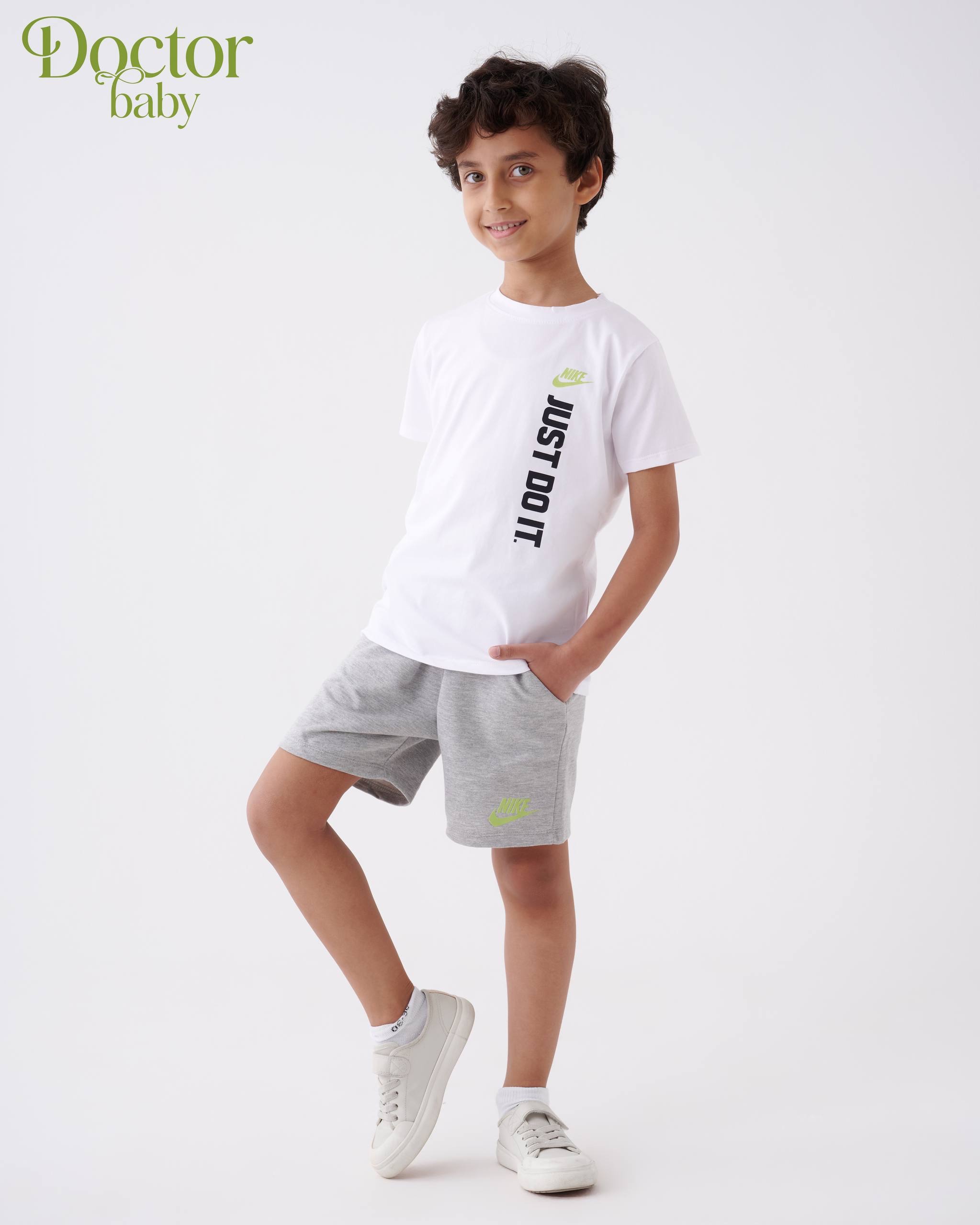 White and grey Nike set - Image 3