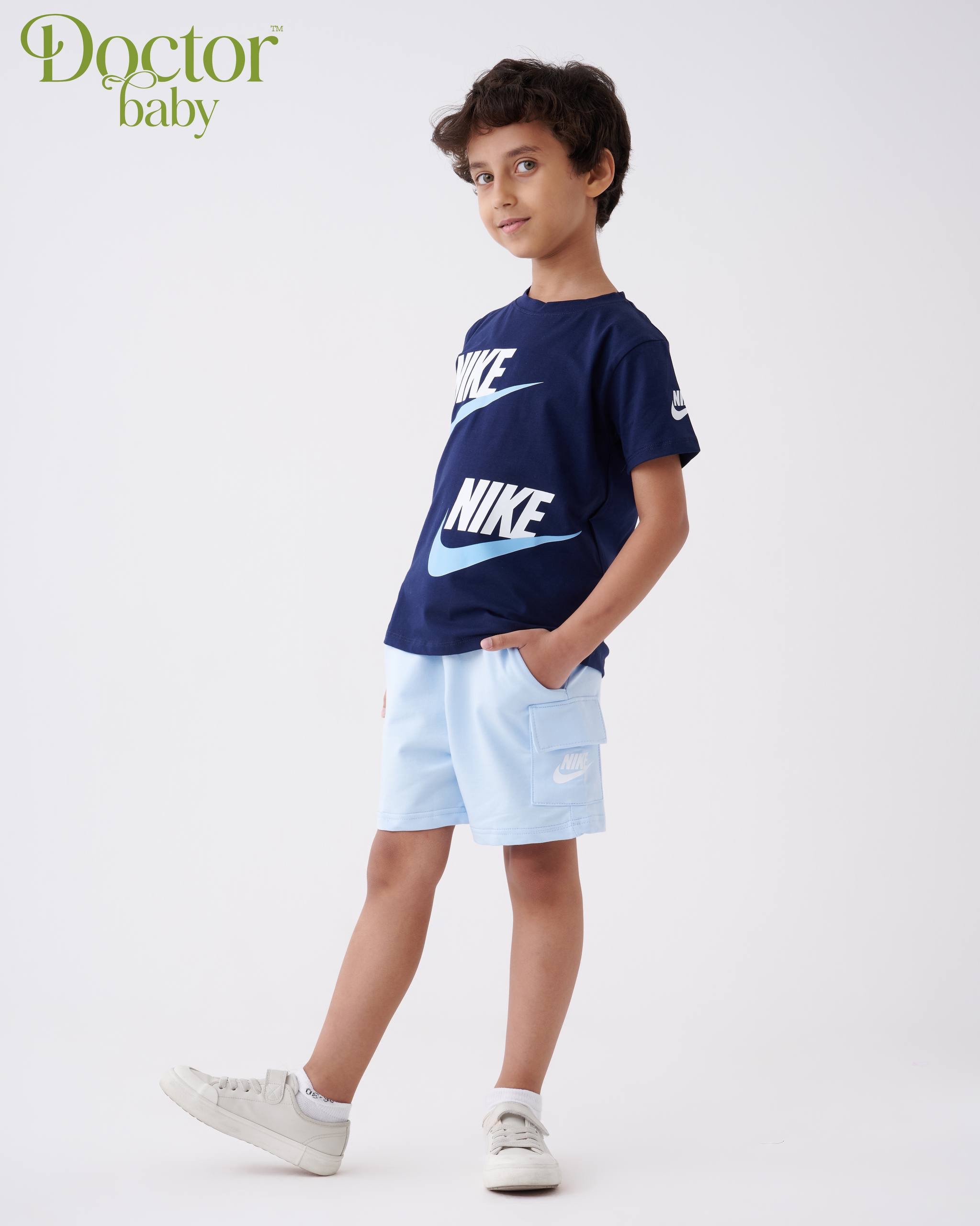 Nike baby blue set for boys