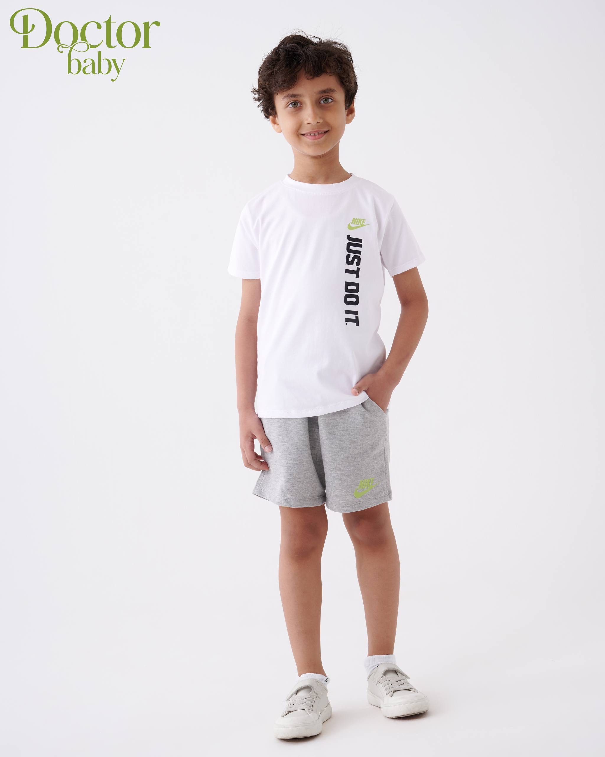 White and grey Nike set - Image 2